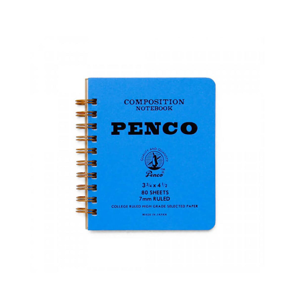 Small Coil Notebook in Blue by Hightide Penco