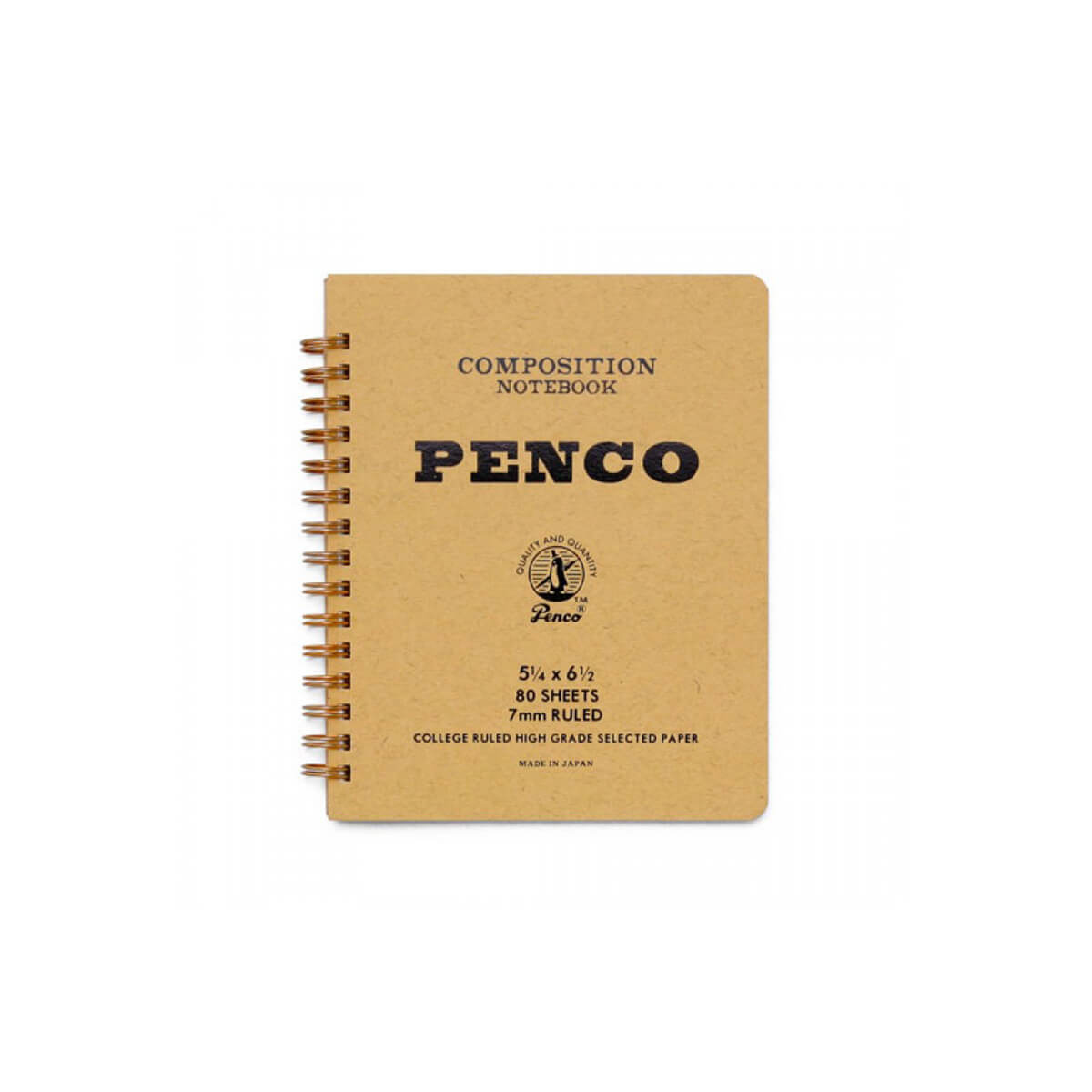 Small Coil Notebook in Natural by Hightide Penco