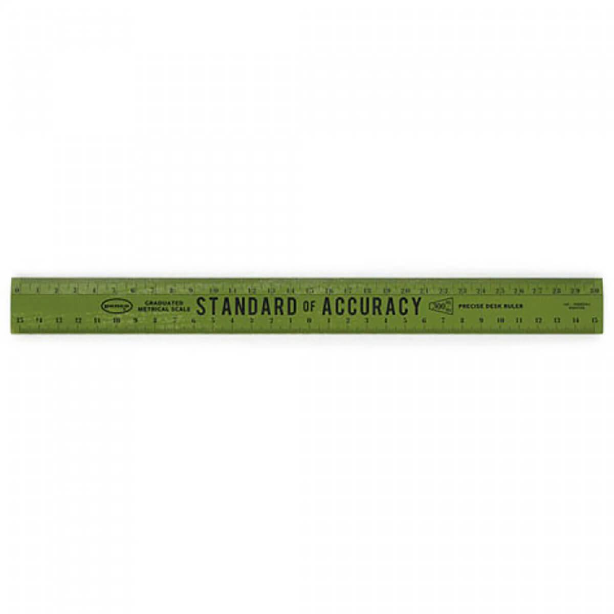 Wooden 30cm Ruler (Various Colours) by Penco