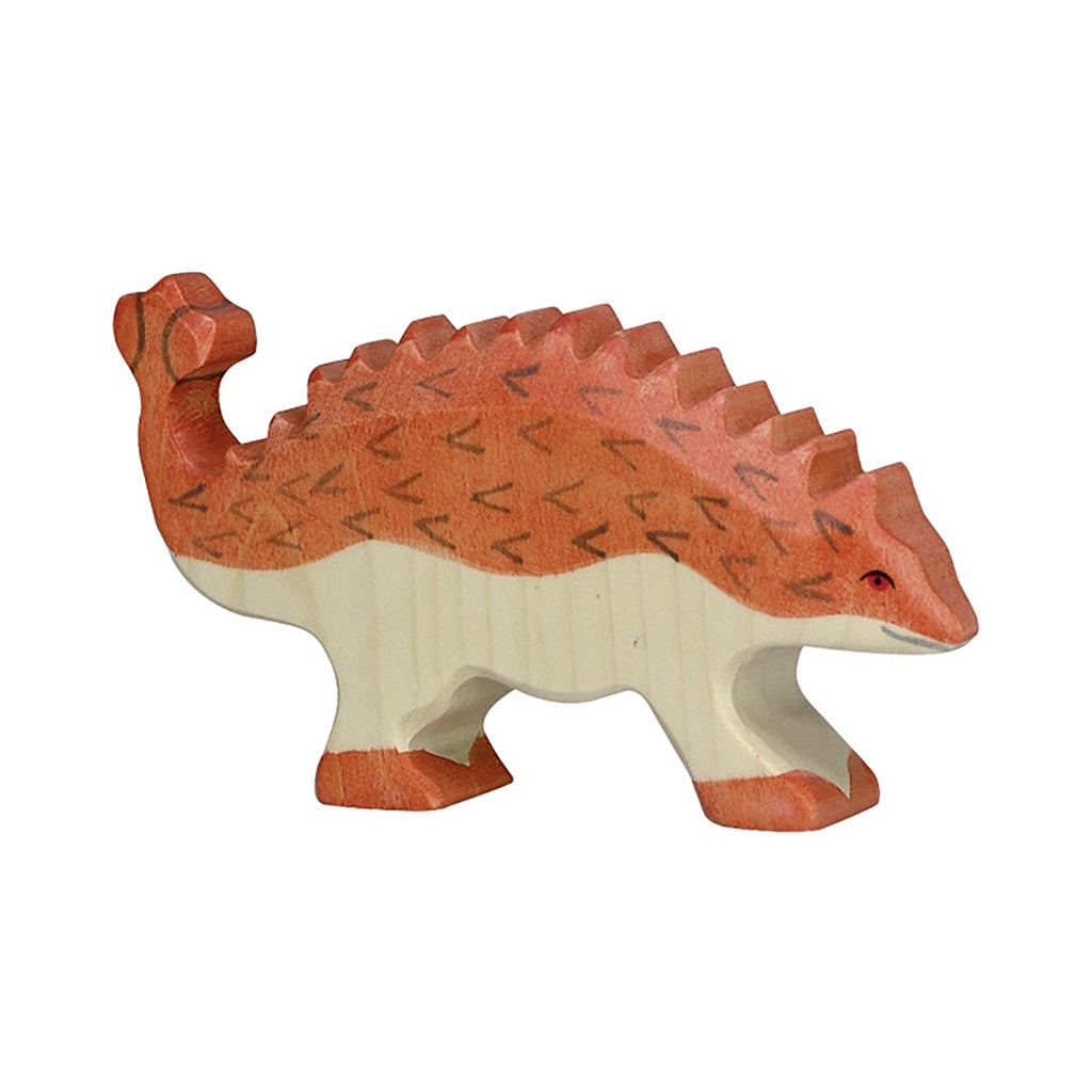 Wooden Ankylosaurus by Holztiger