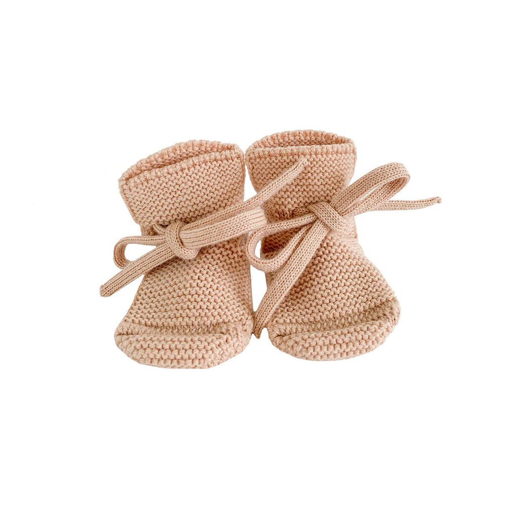 Booties in Apricot by Hvid