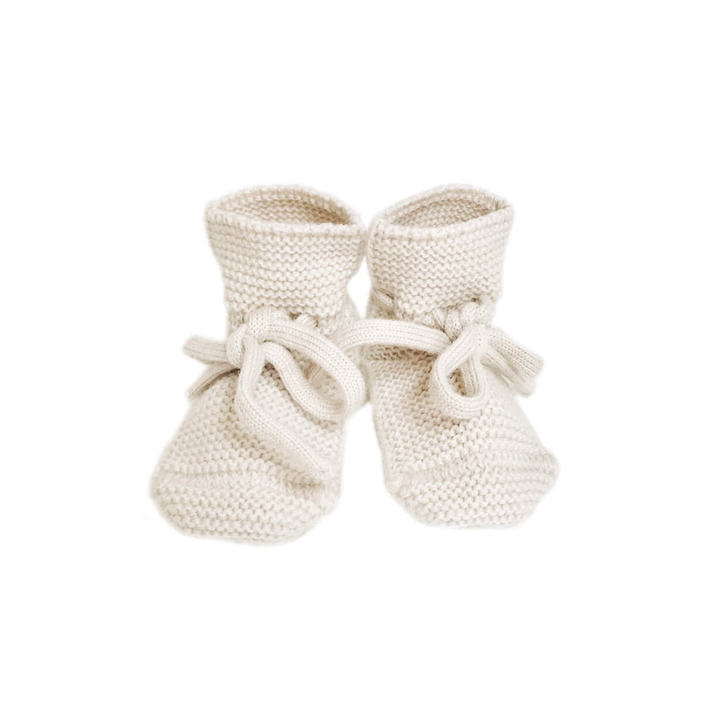 Booties in Off White by Hvid