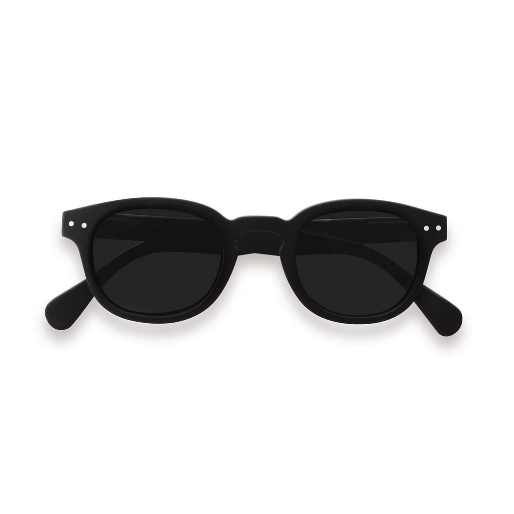 Sun Junior Sunglasses #C (5-10 Years) in Black by Izipizi