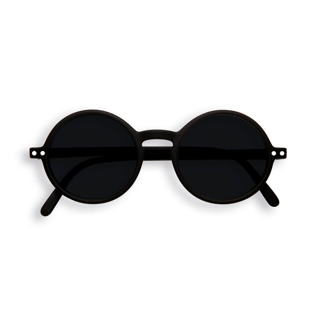 Sun Junior Sunglasses #G (5-10 Years) in Black by Izipizi