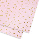 Ikigai Blossom Foiled Gift Wrap by Kelly Hyatt for Lagom Design