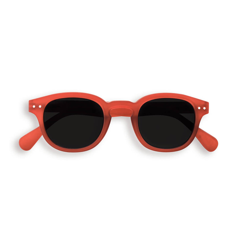 Sun Junior Sunglasses #C (5-10 Years) in Red Crystal by Izipizi