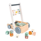 Sweet Cocoon Cart with ABC Blocks by Janod