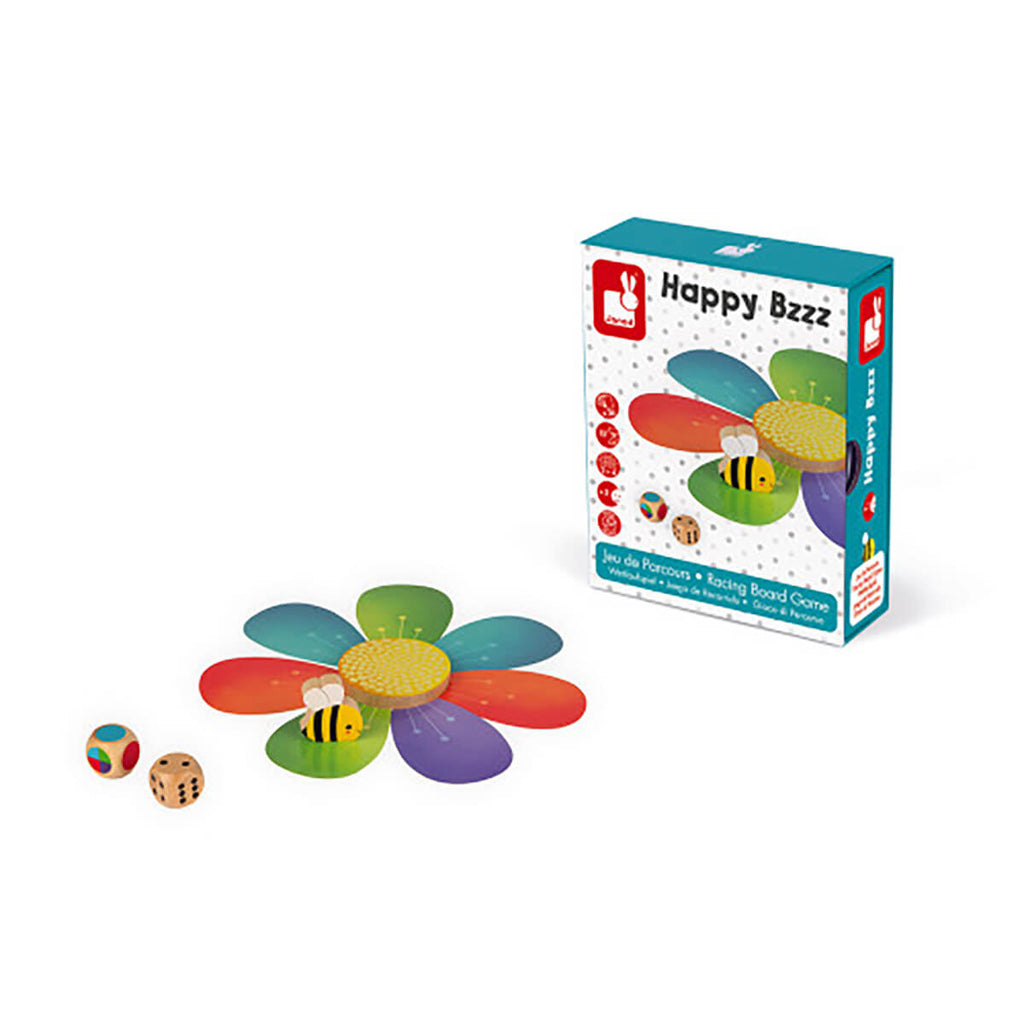 Happy Bzzz Racing Board Game by Janod