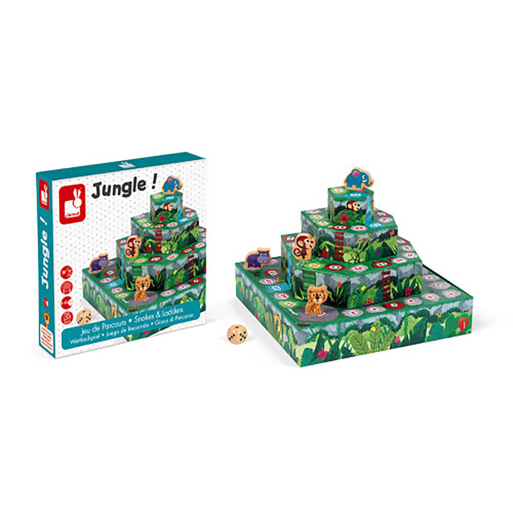 Jungle Racing Board Game by Janod