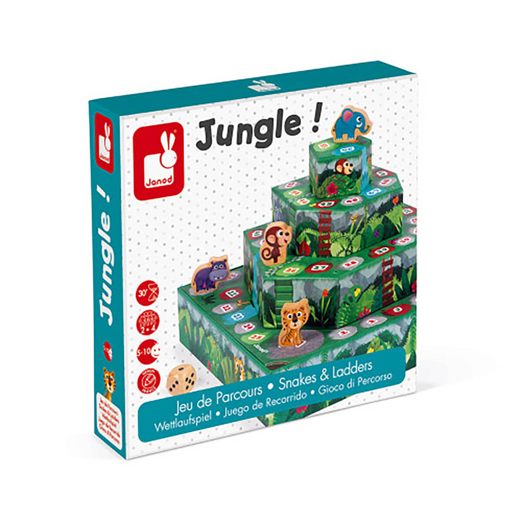 Jungle Racing Board Game by Janod