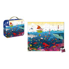 Underwater World 100 Piece Jigsaw Puzzle In Carry Case by Janod