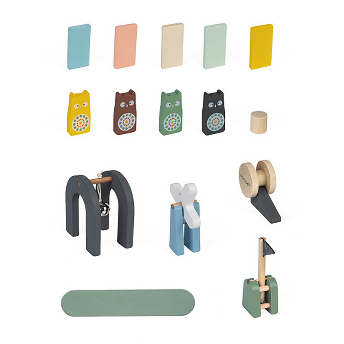 Sweet Cocoon Dominoes by Janod