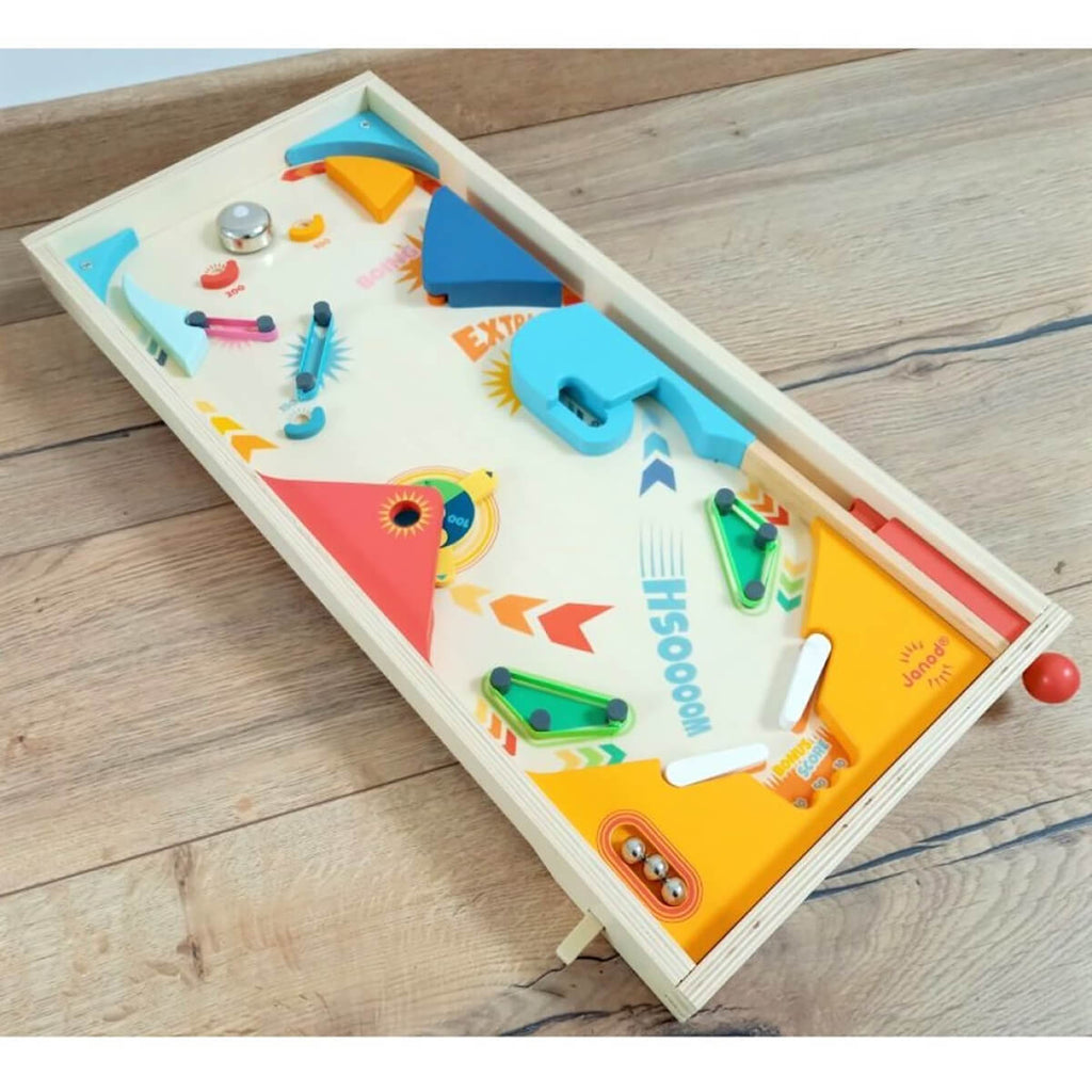 Wooden Pinball Game by Janod