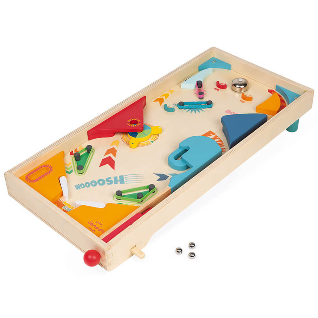 Wooden Pinball Game by Janod