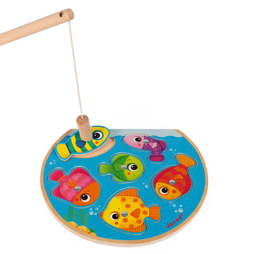 Speedy Fishing Wooden Puzzle by Janod
