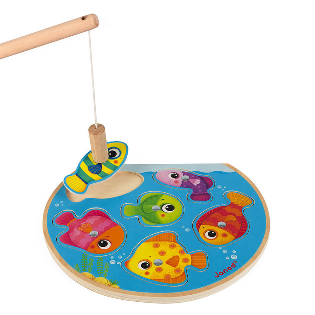 Speedy Fishing Wooden Puzzle by Janod