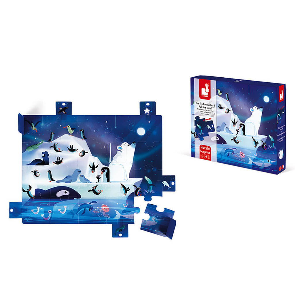 Under The Stars 20 Piece Surprise Jigsaw Puzzle by Janod