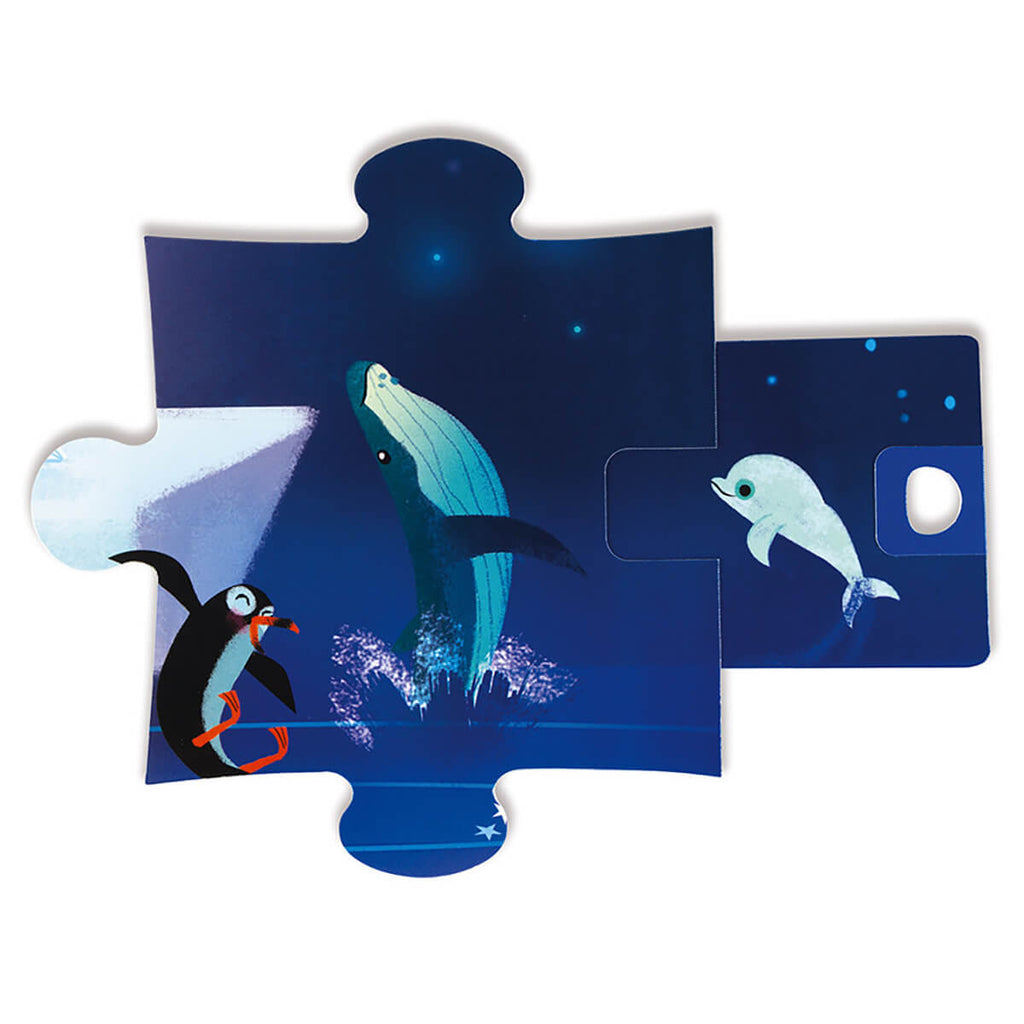 Under The Stars 20 Piece Surprise Jigsaw Puzzle by Janod