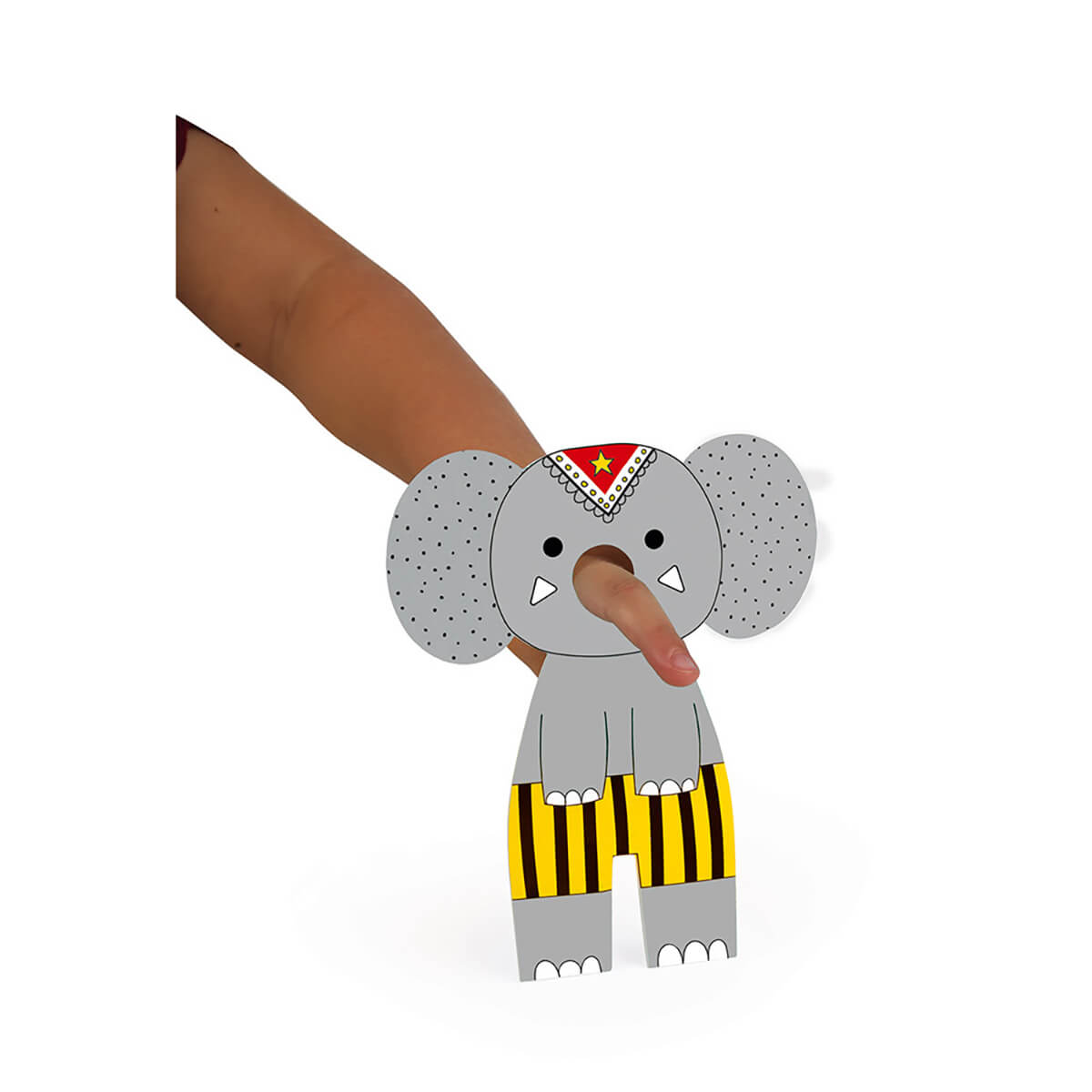 Finger Puppets To Colour 3D Creations by Janod