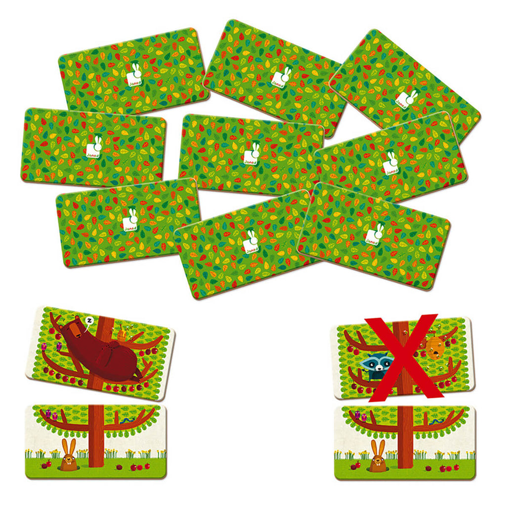 Happy Tree Memory Game by Janod