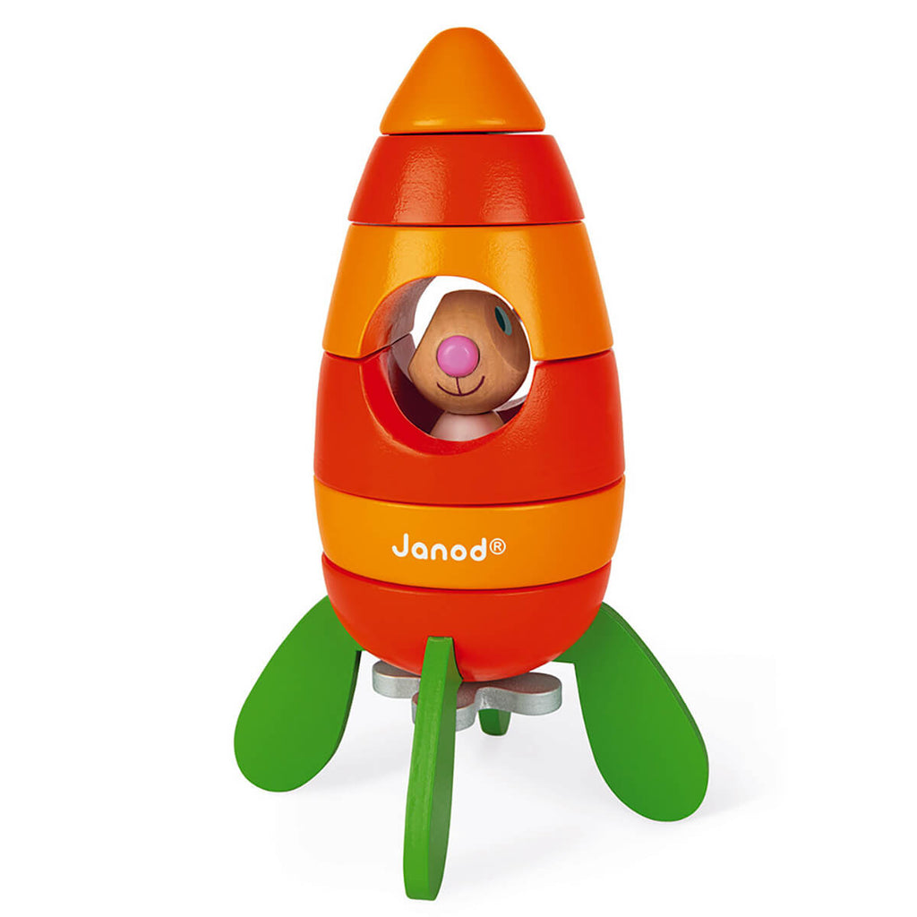 Lapin Magnetic Carrot Rocket by Janod