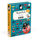 Boy's Crazy Faces Magneti Book by Janod