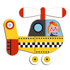 Racers & Vehicles Magneti Book by Janod