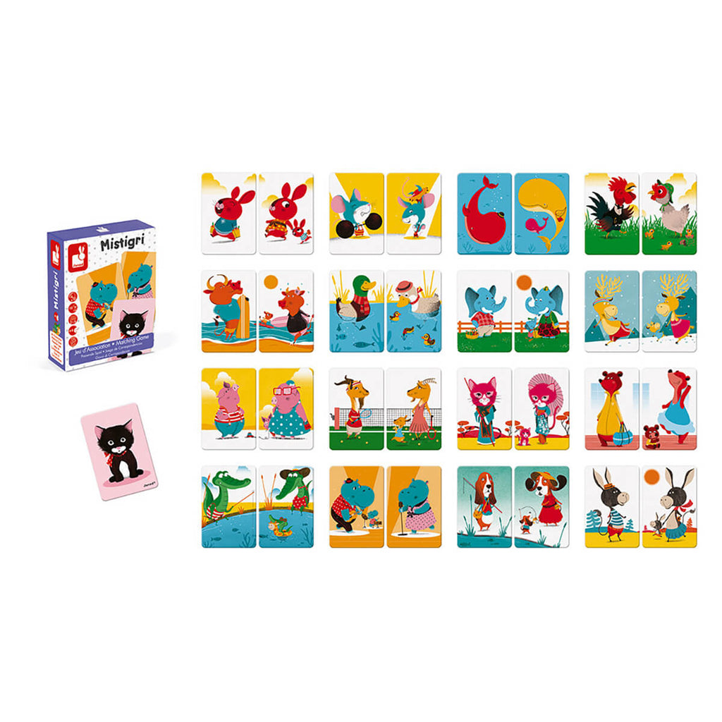 Mistigri Card Matching Game by Janod