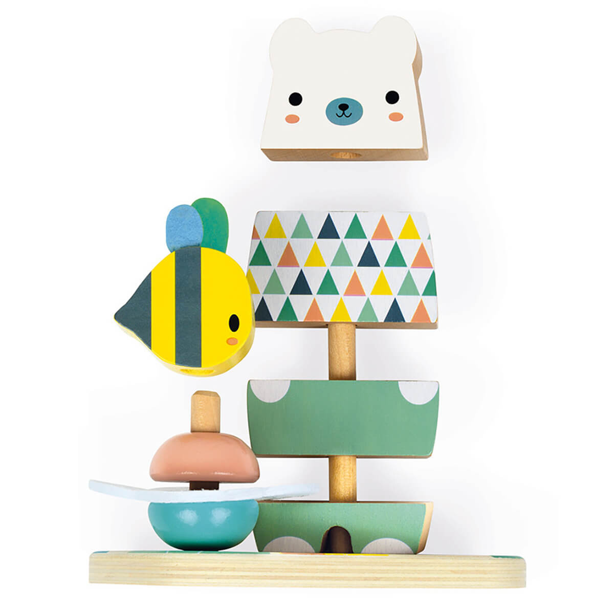 Pure Stackable Bear by Janod