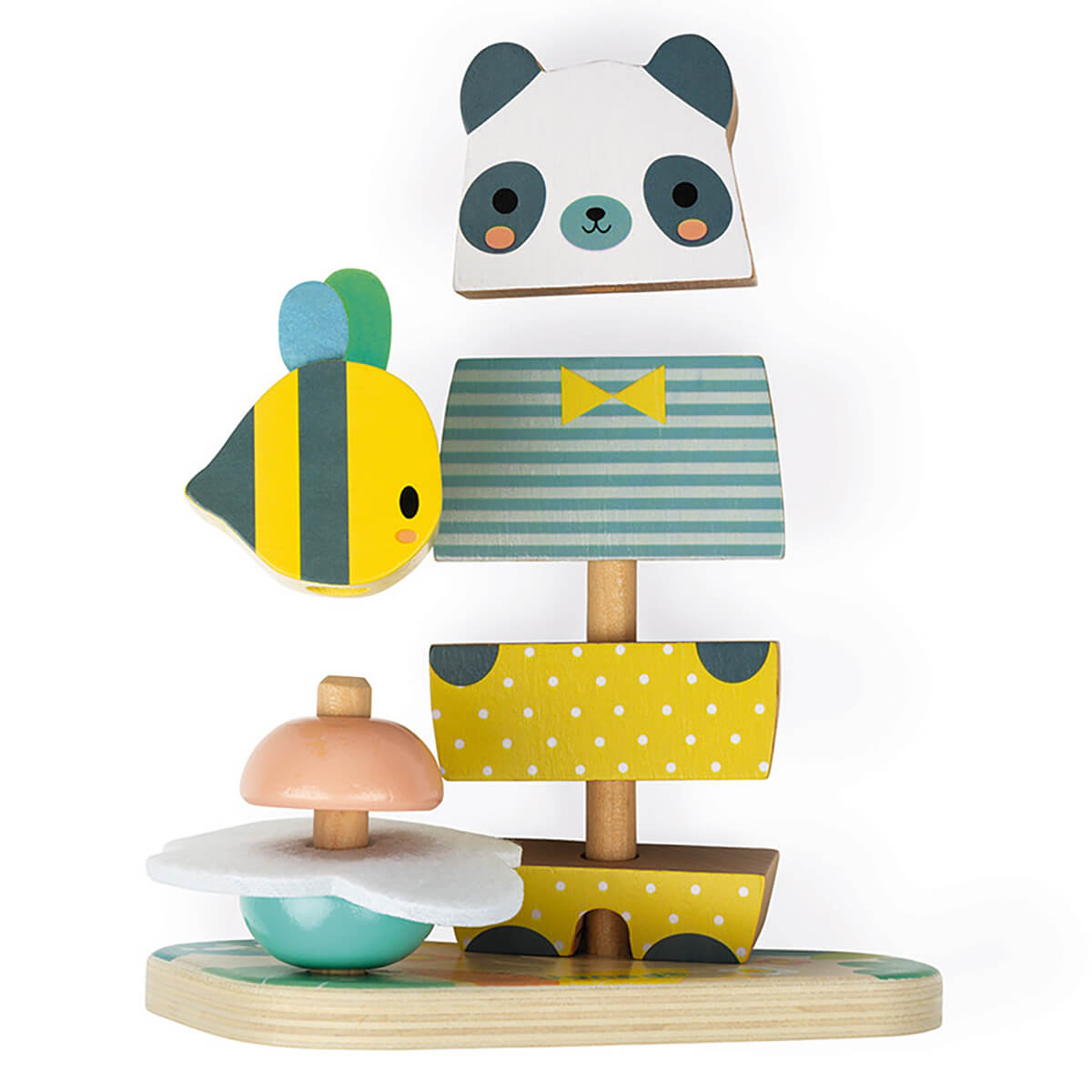 Pure Stackable Bear by Janod