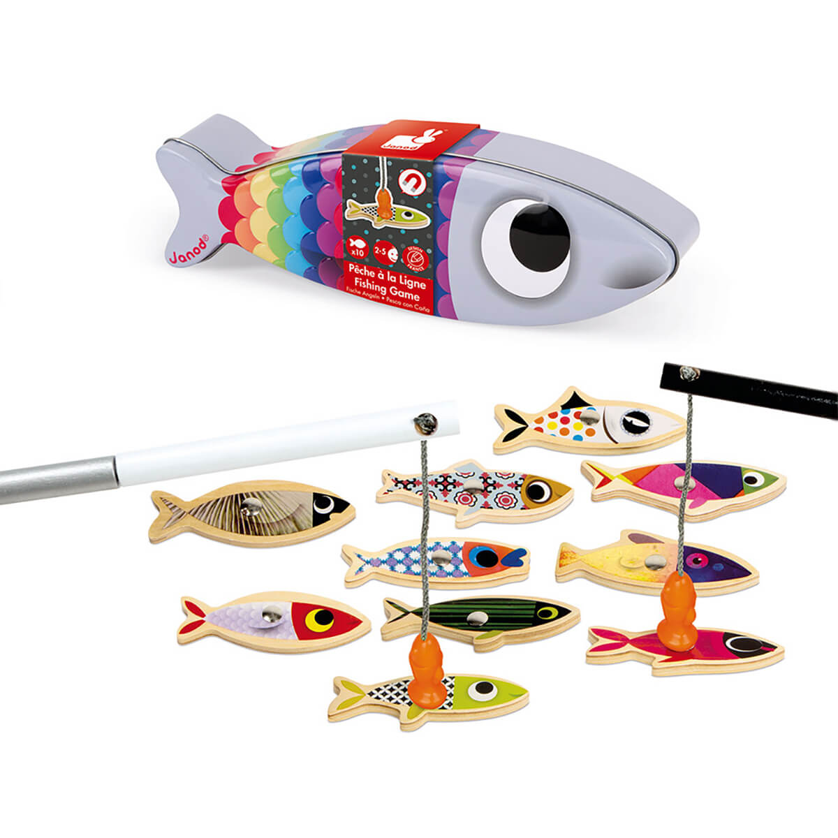 Sardine Fishing Game by Janod – Junior Edition