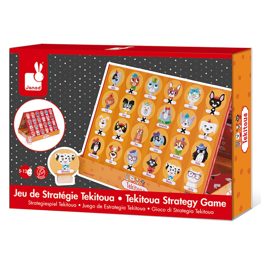 Tekitoua Animal Guess Who? Game by Janod