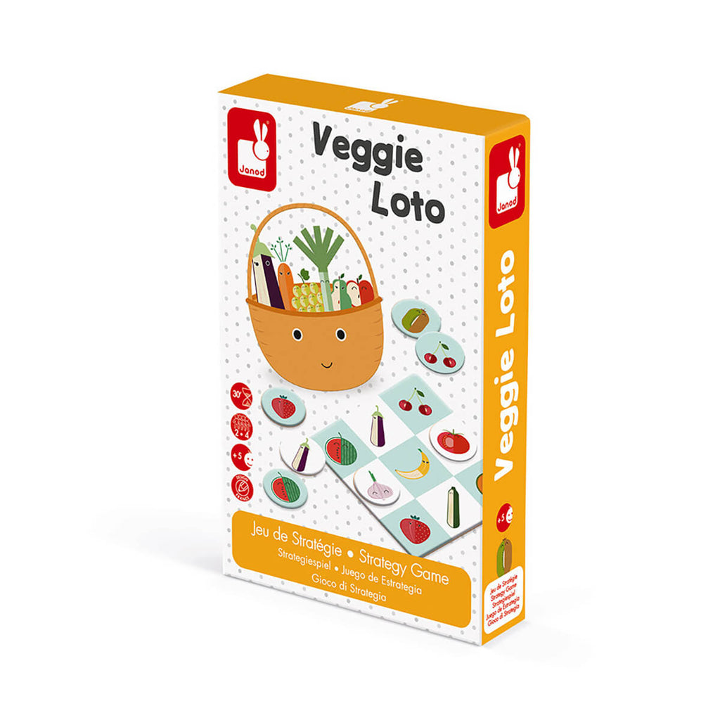 Veggie Lotto Strategy Game by Janod