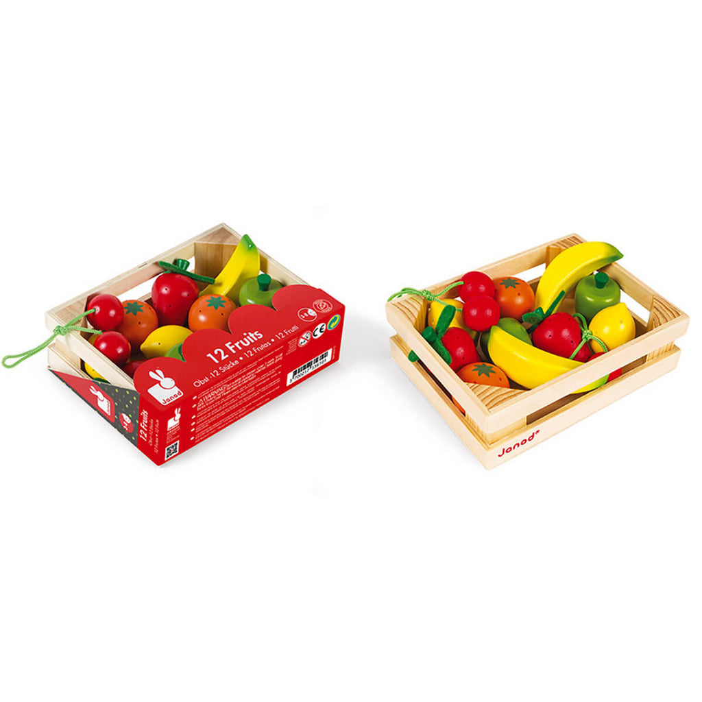 Wooden Fruits Crate by Janod