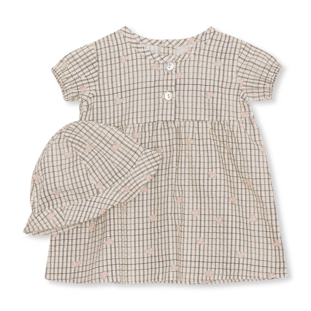 Bitsy Doll Clothes Set in Three Leaf Check by Konges Sløjd