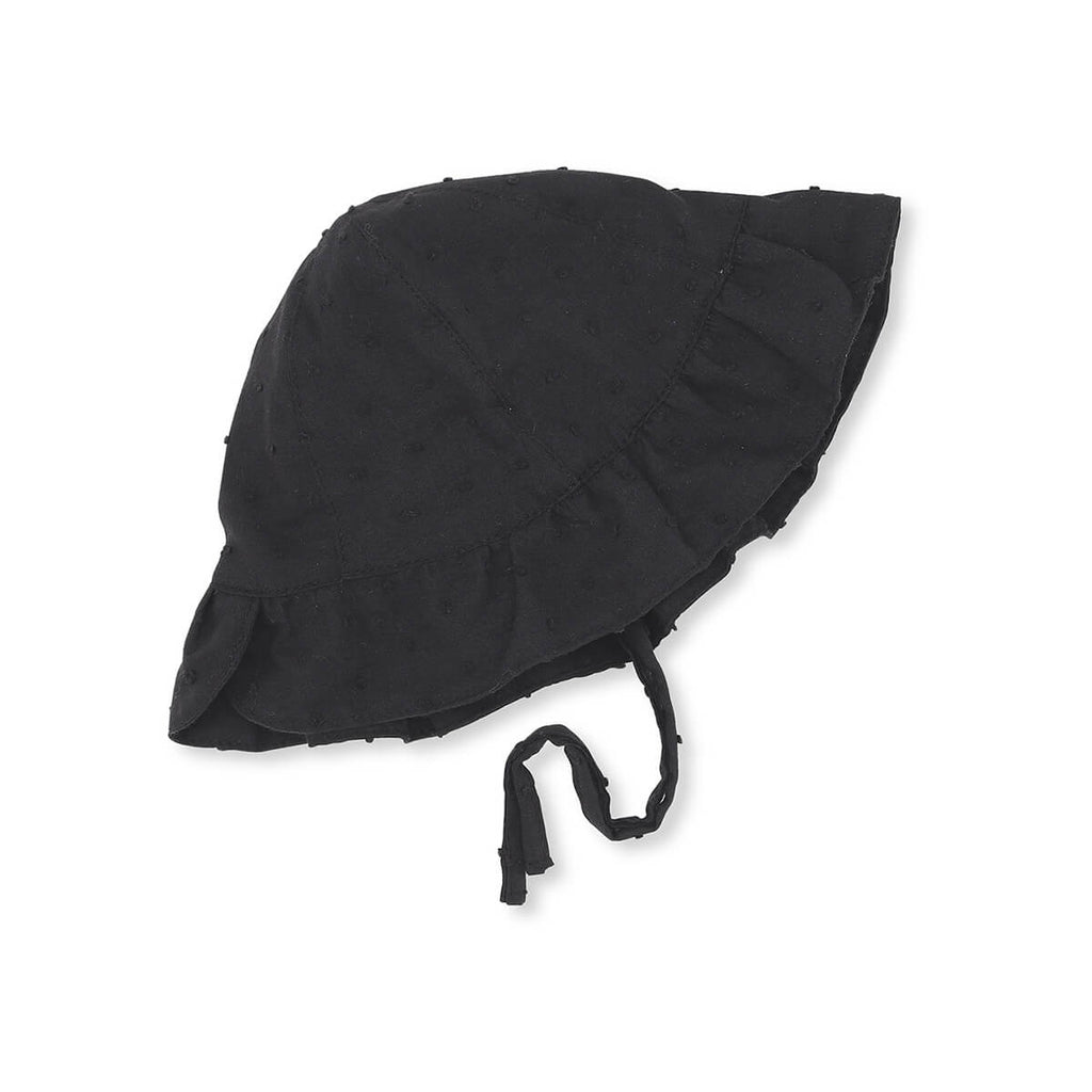 Priya Baby Hat in Black by Konges Sløjd