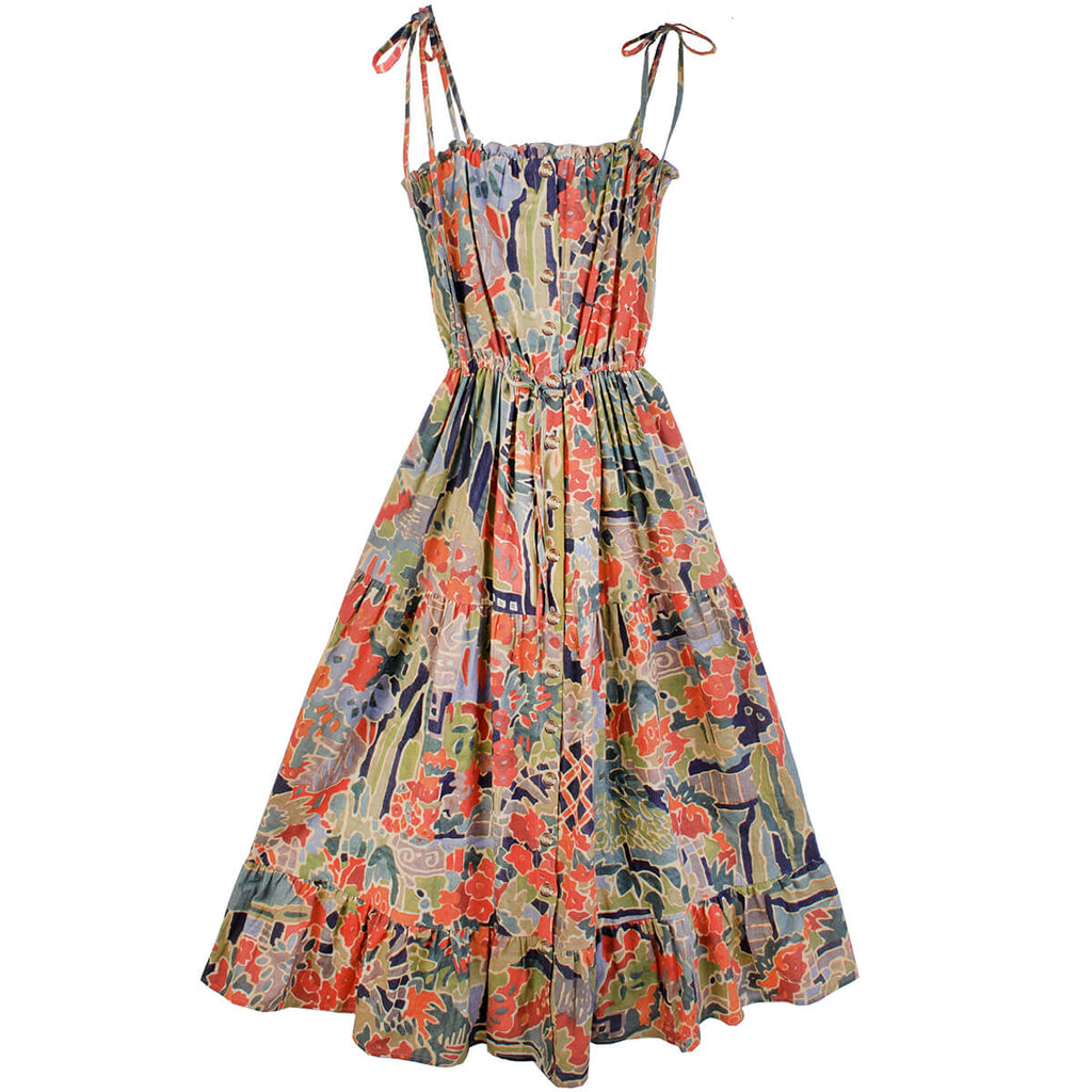 Tuscan Dress in Tuscan Florals by L.F.Markey