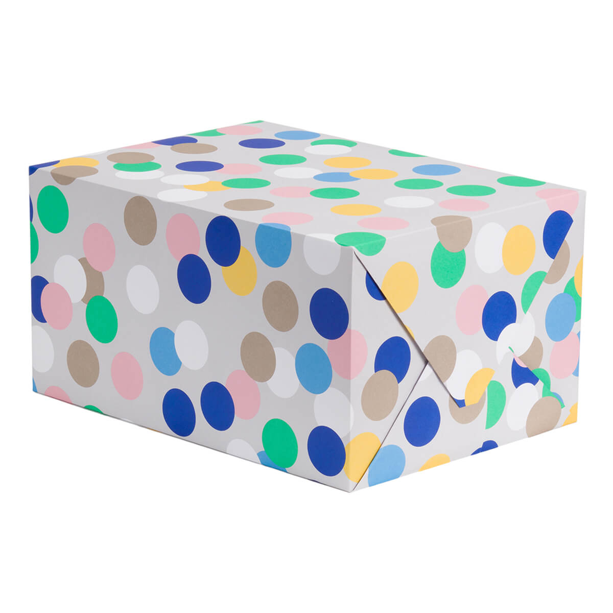 Shiki Blue Dots Gift Wrap by Kelly Hyatt for Lagom Design