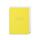 Hello Sunshine Mini Greetings Card by Cherished for Lagom Design