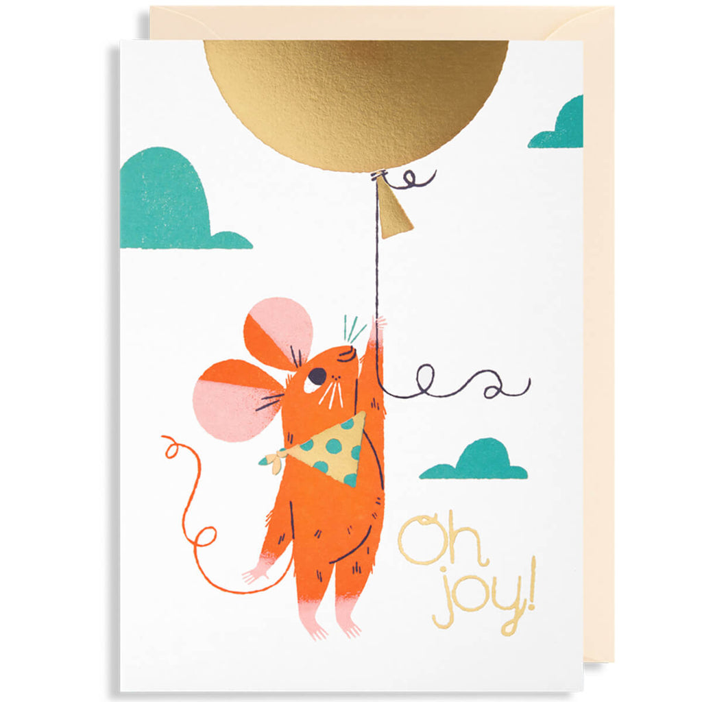 Oh Joy Greetings Card by Lydia Nichols for Lagom Design