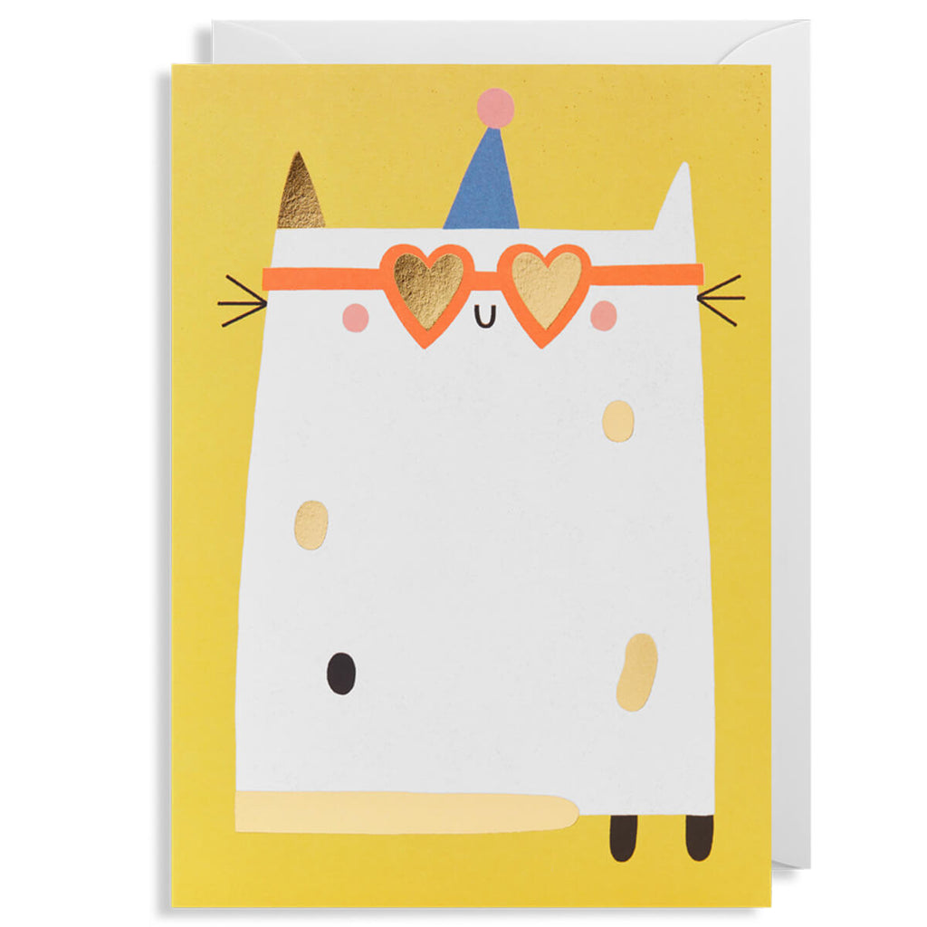 Smitten Kitten Greetings Card by Susie Hammer for Lagom Design