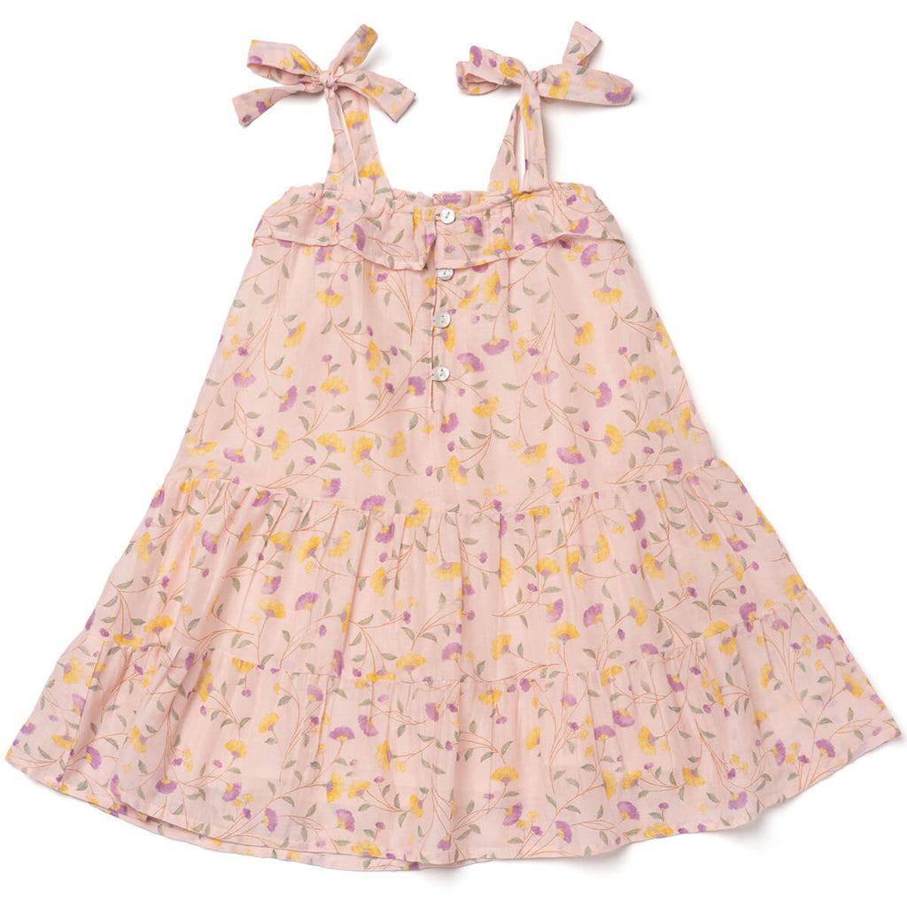 Dahlia Dress in Pink Floral by Lali