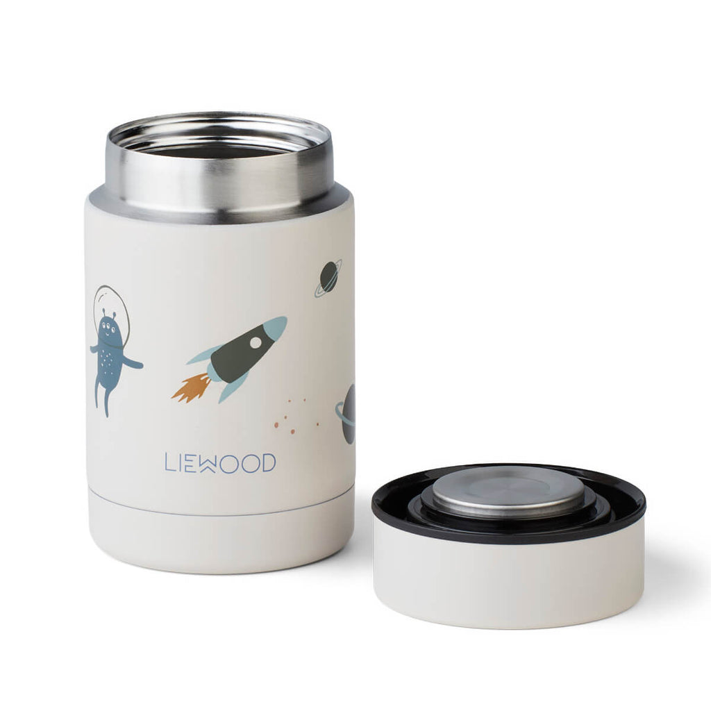 Nadja Food Jar in Space Sandy Mix by Liewood