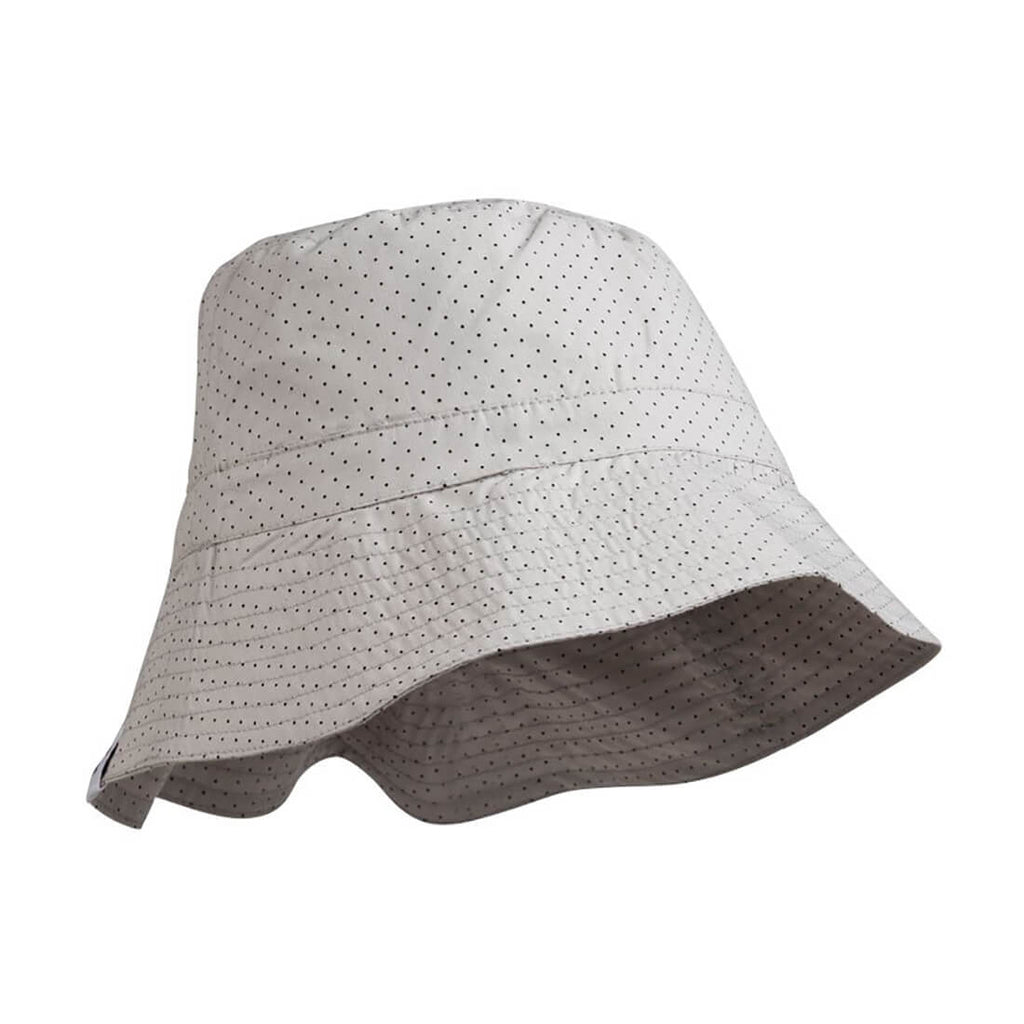 Sander Bucket Hat in Little Dot Dumbo Grey by Liewood