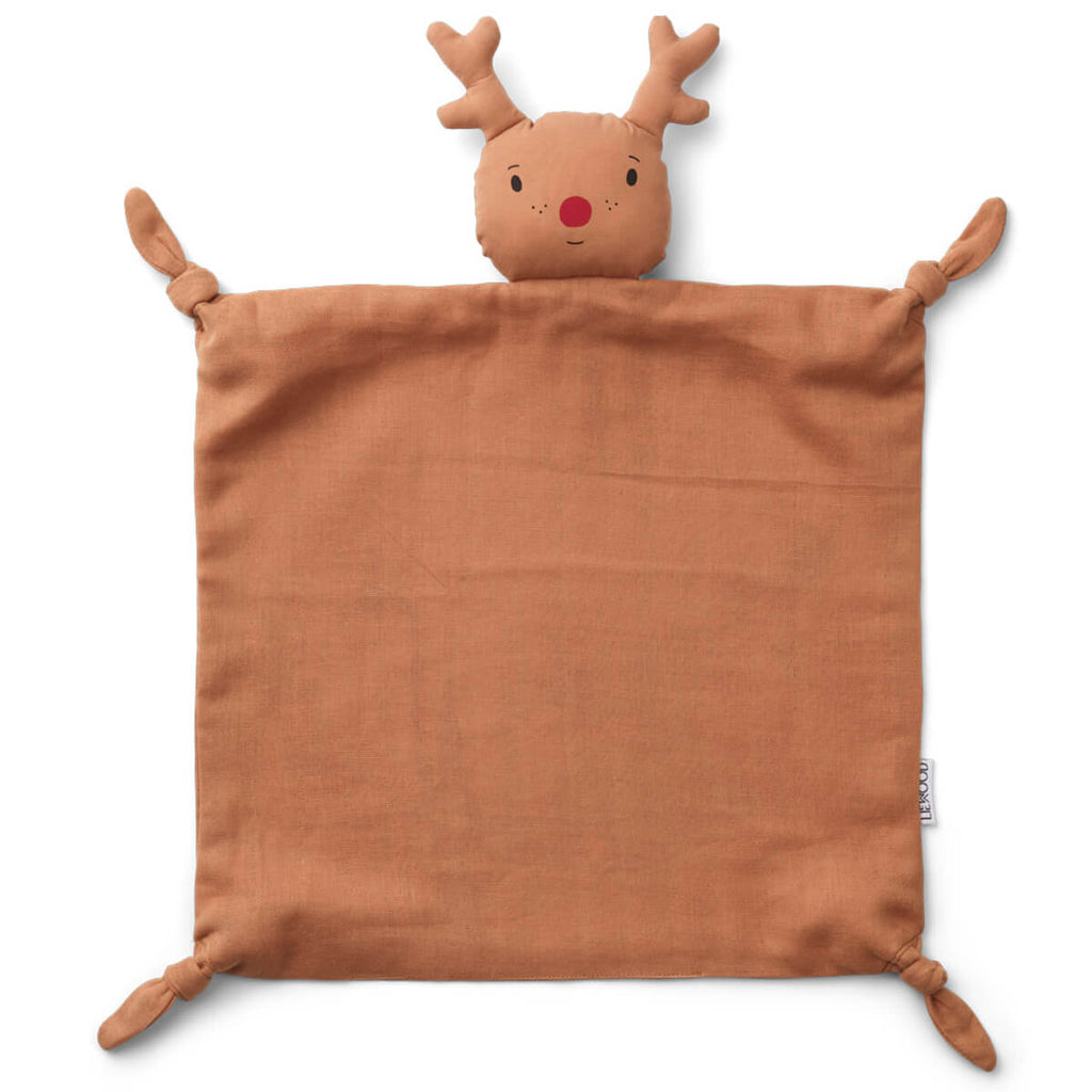 Agnete Reindeer Cuddle Cloth in Tuscany Rose by Liewood
