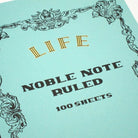 Noble Note Ruled Notebook A4 (Blue) by Life Japan
