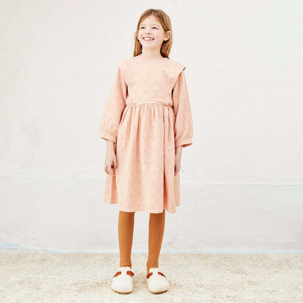 Eleonore Dress in Pink Sand by Liilu