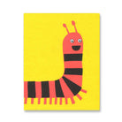 Caterpillar Mini Greetings Card by Lisa Jones Studio