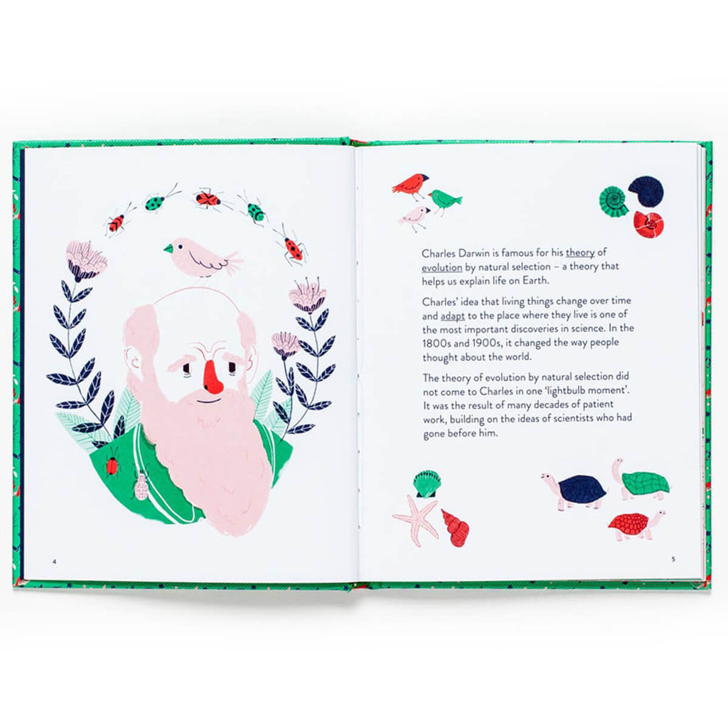 Little Guides To Great Lives: Charles Darwin by Isabel Thomas & Rachel Katstaller