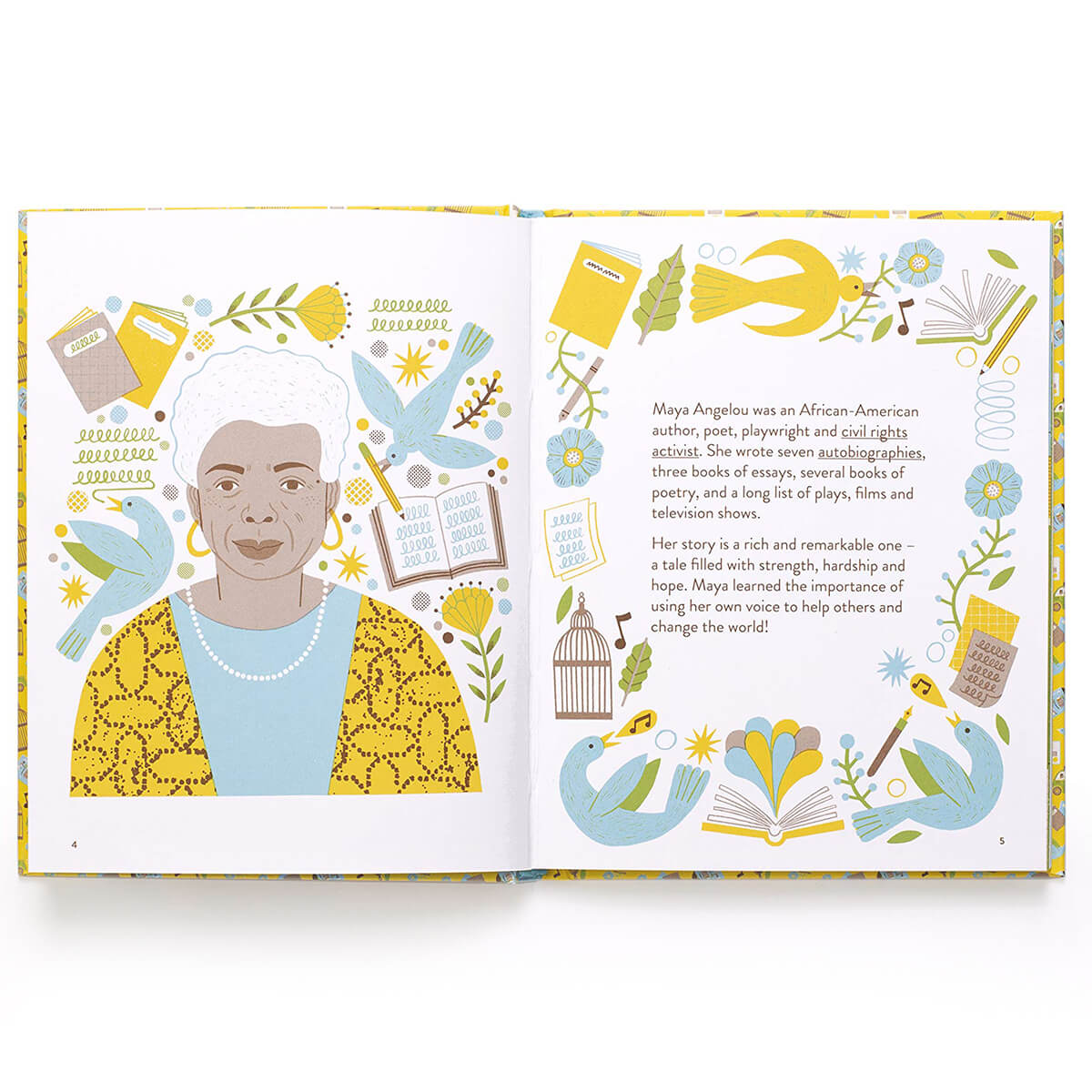 Little Guides To Great Lives: Maya Angelou by Danielle Jawando & Noa Snir